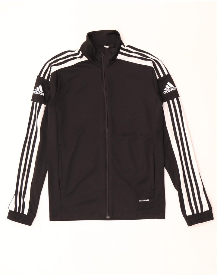 Adidas Hommes Aeroready Survêtement Top Veste Petit Noir Polyester