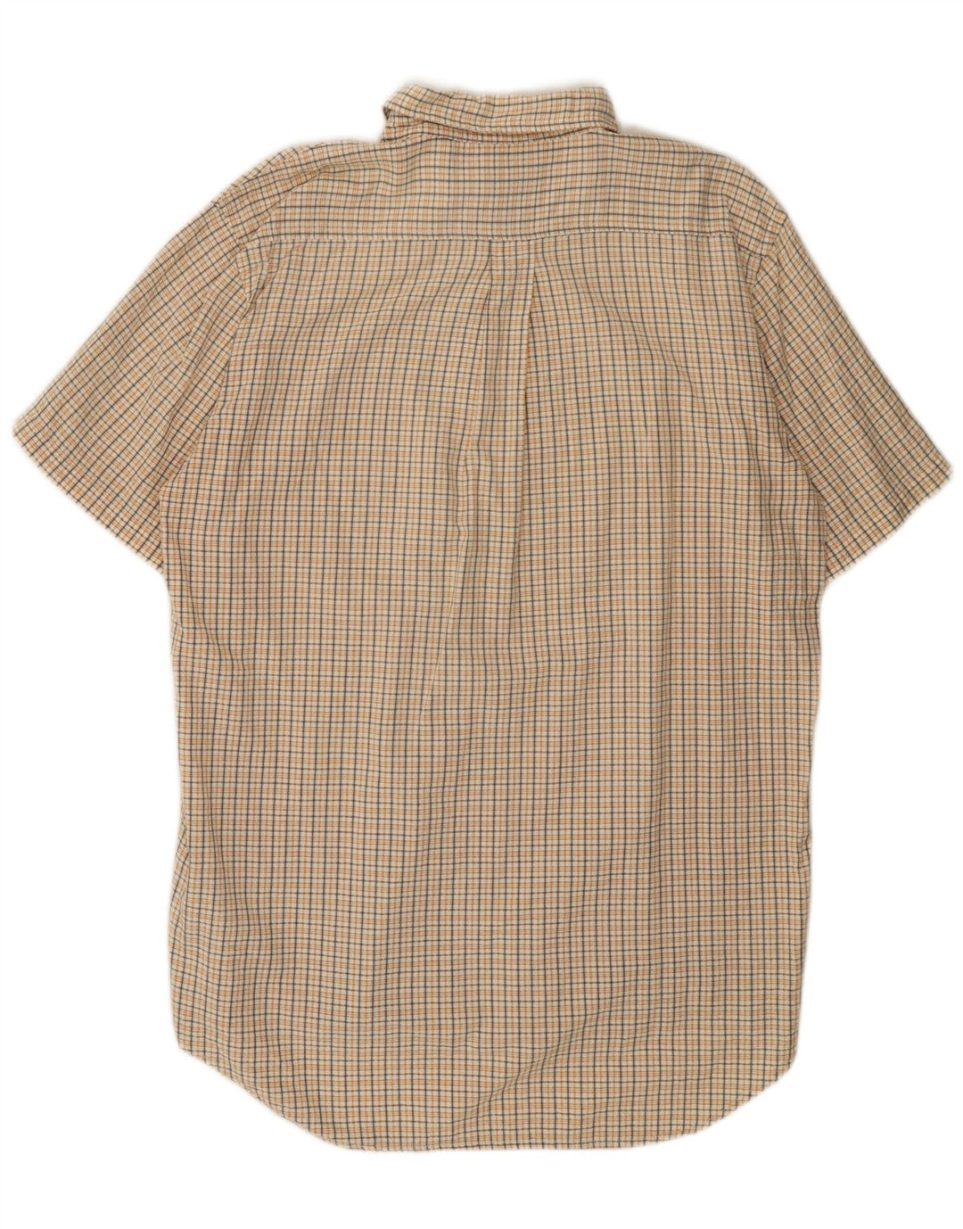 KAPPA Chemise à manches courtes pour homme 2XL en coton à carreaux blancs