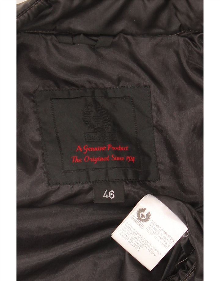 Belstaff Veste de motard femme IT 46 Large Noir Polyamide