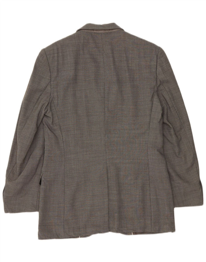 Hugo Boss Veste Blazer 3 Boutons Homme EU 50 Grande Laine Grise