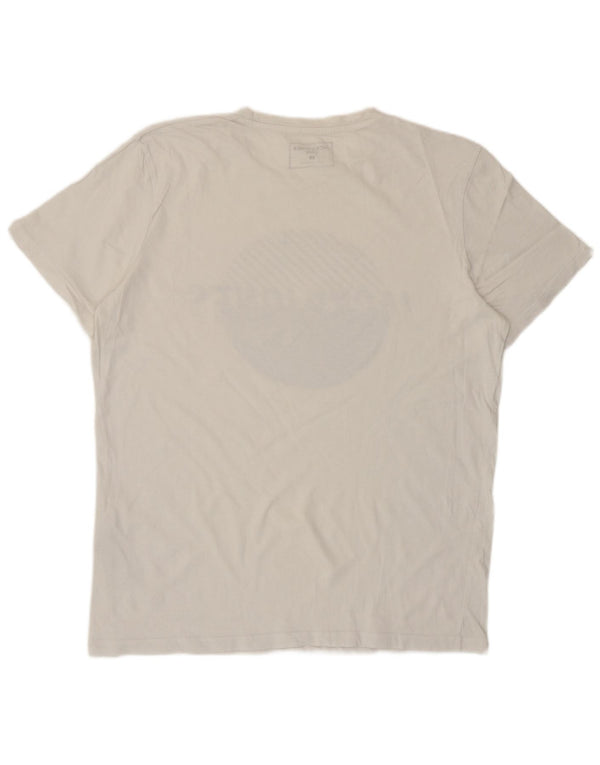 Jack & Jones T-Shirt Graphique Homme Grand Blanc Coton