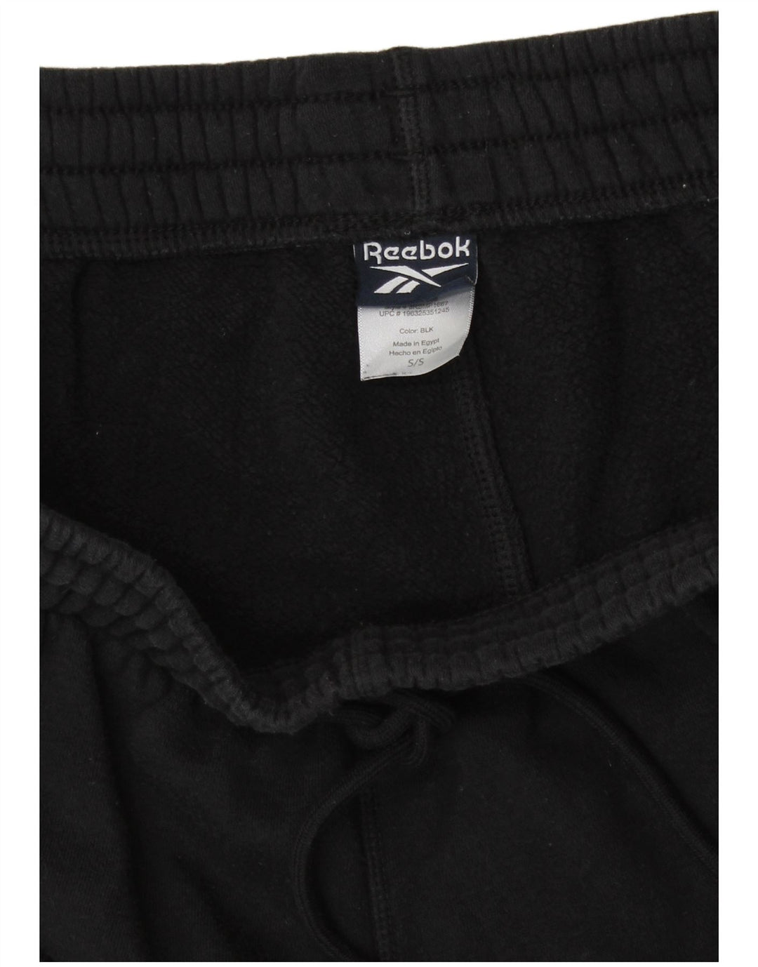 REEBOK Pantalon de Survêtement Homme Joggers Small Noir Coton