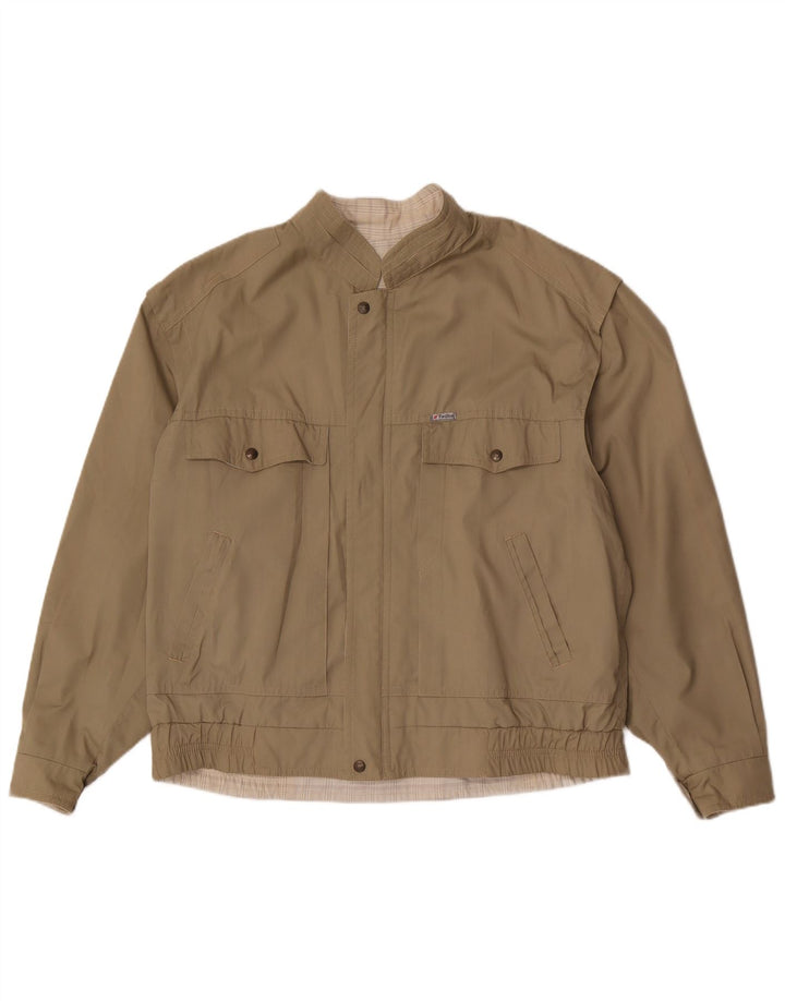 Faciba Bomber réversible pour homme IT 54 2X Kaki Polyester