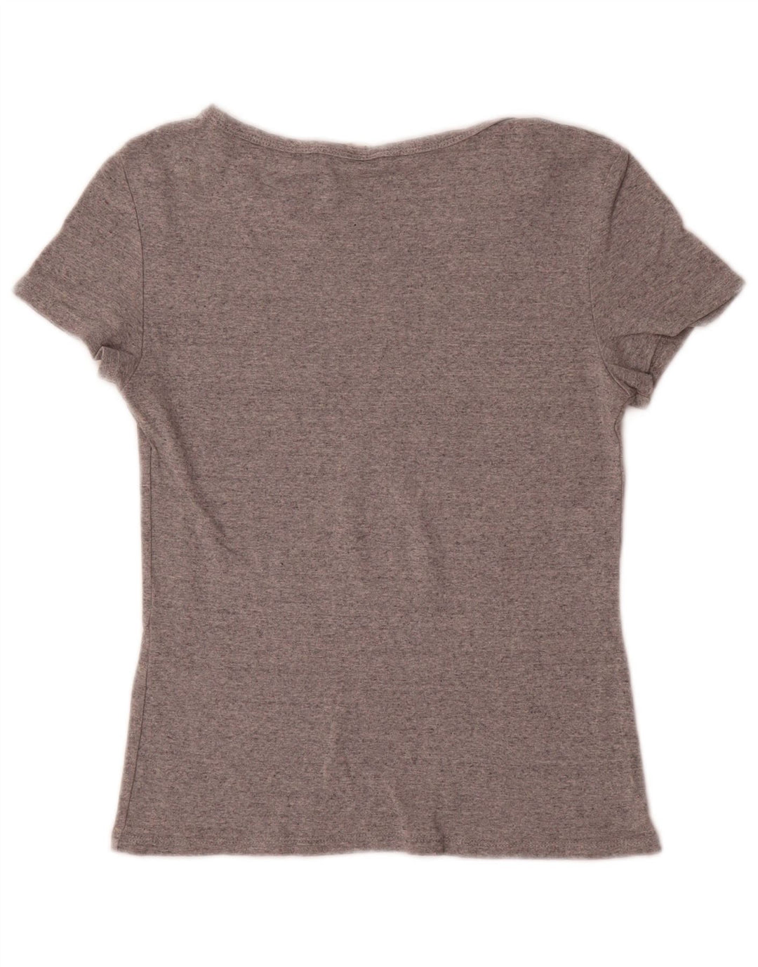 Levi's T-Shirt Femme UK 8 Small Gris Moucheté