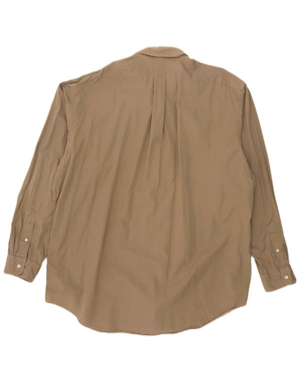 Ralph Lauren Chemise coupe classique pour homme 2XL Beige