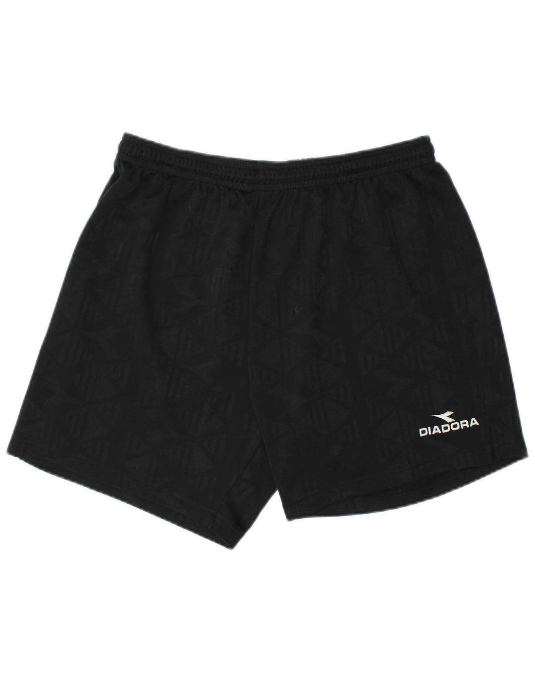Diadora Short de Sport XL Noir Géométrique Homme
