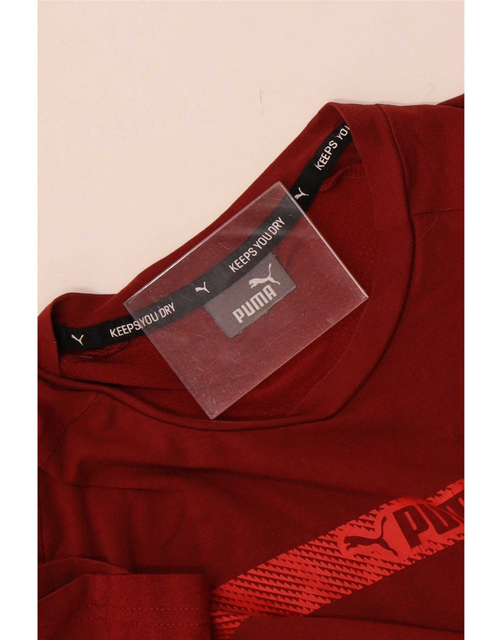 Puma T-Shirt Homme Petit Rouge