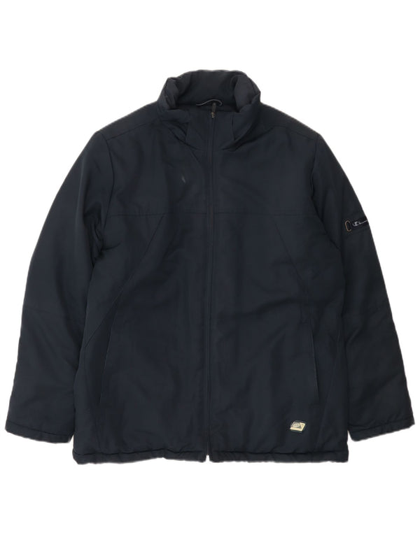 Champion Veste coupe-vent pour homme UK 36 Small Bleu marine Polyester
