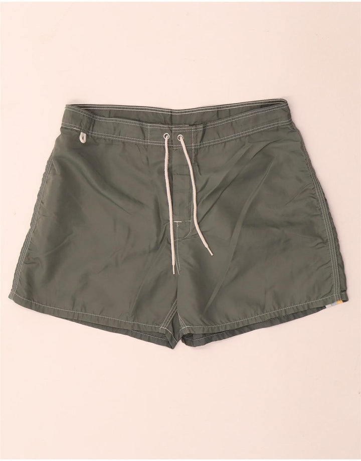 Sundek Short de Bain Homme Nylon Gris Moyen
