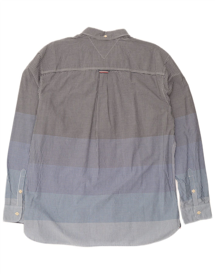Tommy Hilfiger Chemise coupe régulière pour homme 2XL en coton vichy multicolore