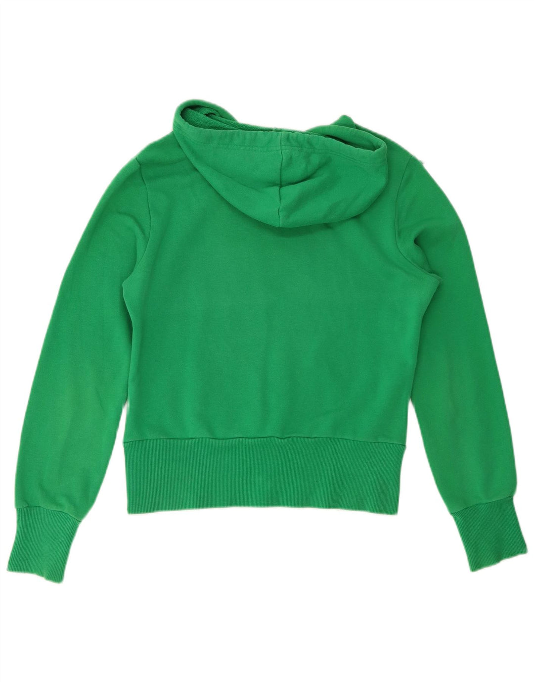 ADIDAS Pull à capuche Crop Graphic pour femme EU 38 en coton vert moyen
