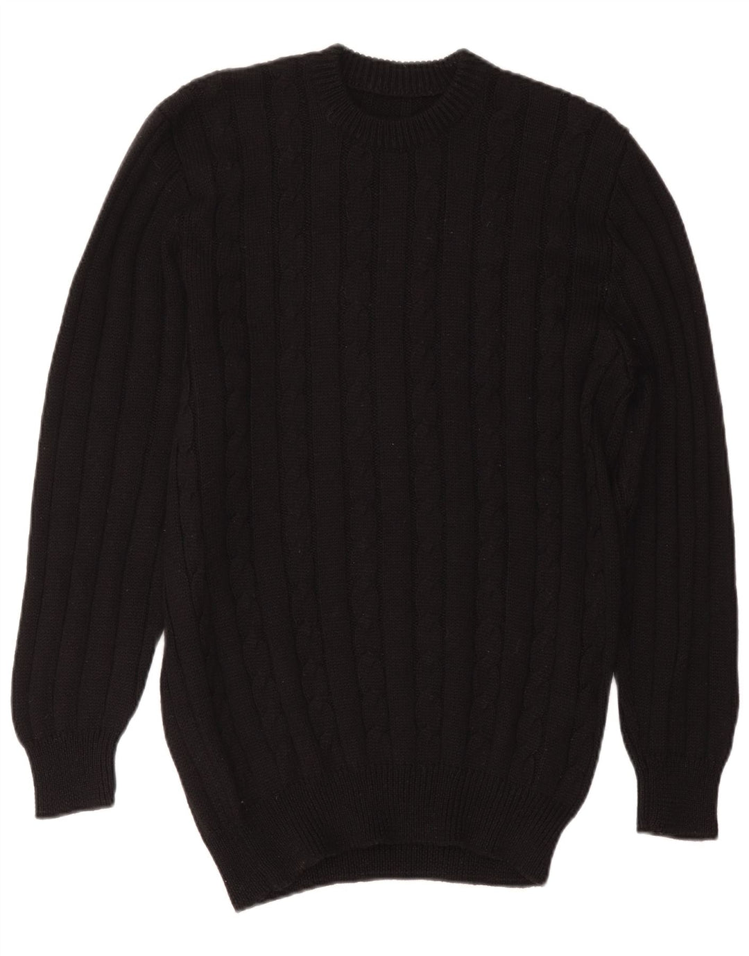 Robe pull femme vintage IT 50 XL laine noire