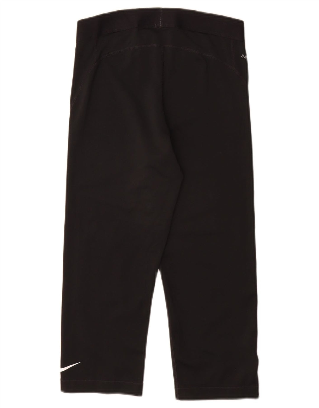 NIKE Legging Capri Dri Fit Graphic pour femme UK 12 Noir moyen Polyester