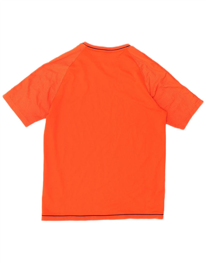 Adidas Garçon Climacool T-Shirt Top 15-16 ans Orange Polyester