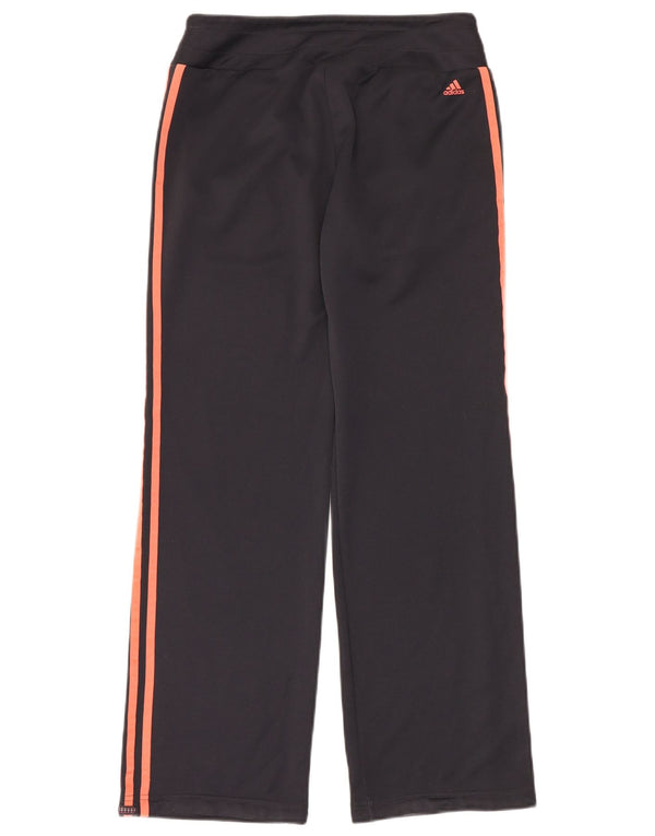 Adidas Pantalon de survêtement graphique pour femme UK 12 Medium Noir Polyester