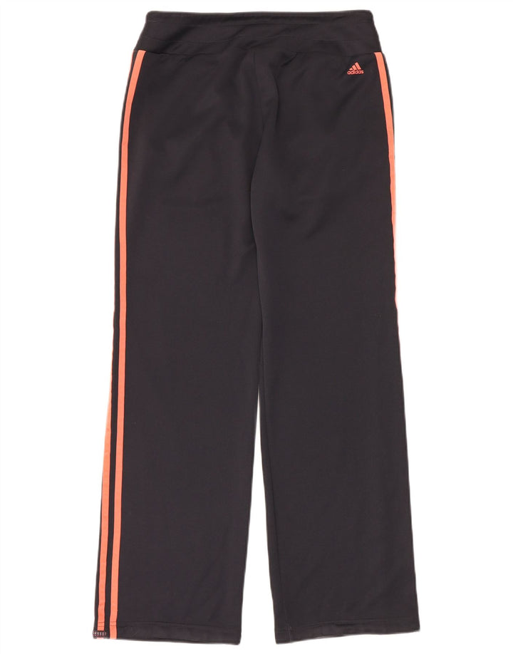 Adidas Pantalon de survêtement graphique pour femme UK 12 Medium Noir Polyester