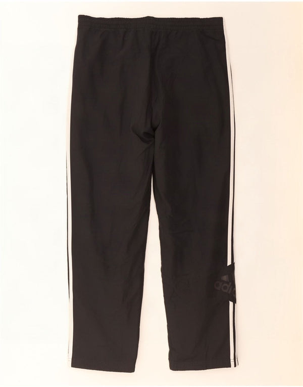 Adidas Pantalon de survêtement graphique pour homme UK 38/40 Noir moyen Polyester
