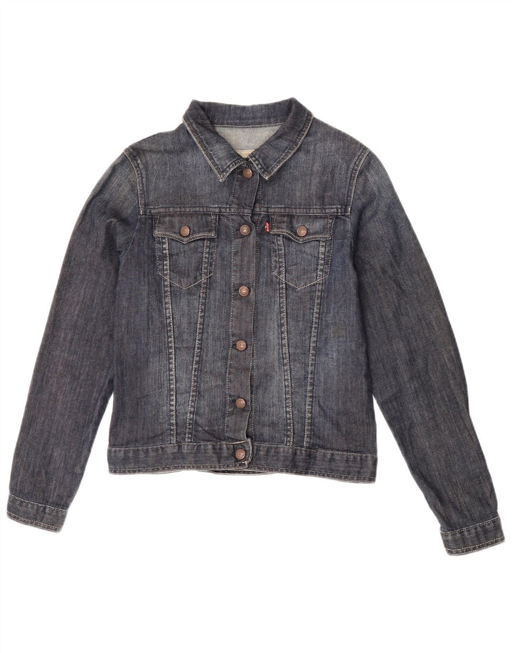 Levi's Veste en jean fille 13-14 ans Bleu marine Coton