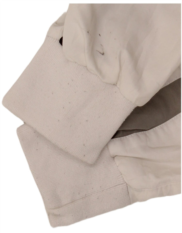 Champion Veste de Survêtement Homme Blanc Moyen Polyester