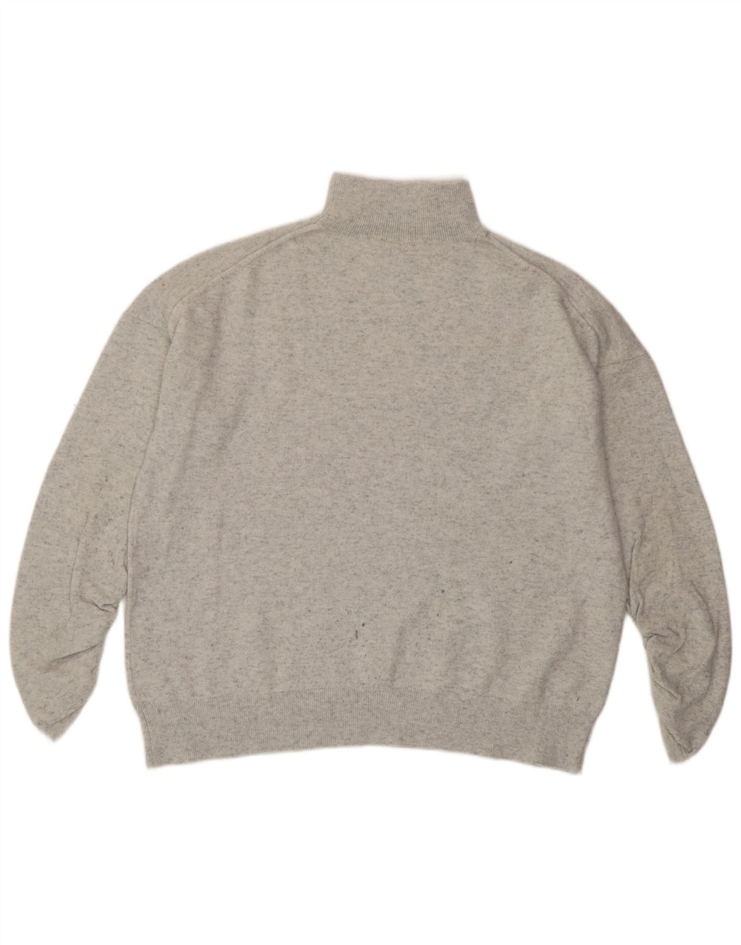 MINT VELVET Pull col roulé pour femme UK 14 Gris moyen moucheté