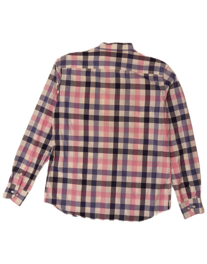 MASSIMO DUTTI Chemise Slim Fit Grand Carreau Multicolore Homme