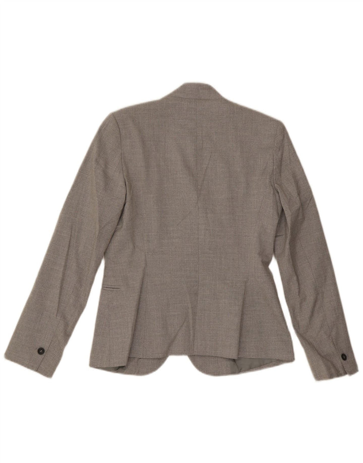 Zara Veste Blazer 1 Bouton Femme EU 36 XS Gris