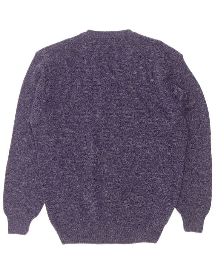 Tris Line Pull col V pour Homme Grand Bleu Marine Géométrique