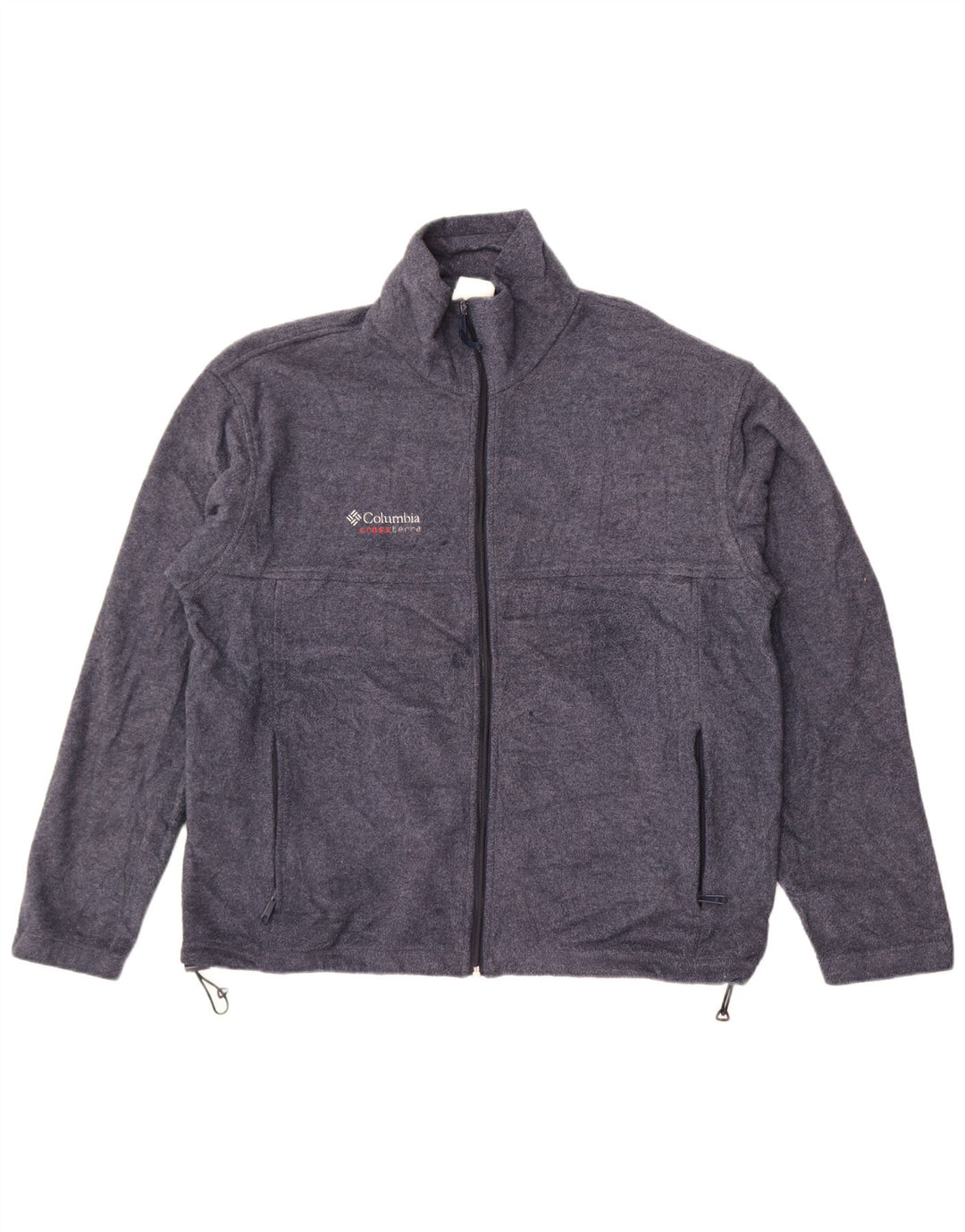 Columbia Veste Polaire Homme UK 40 Large Bleu Marine Polyester