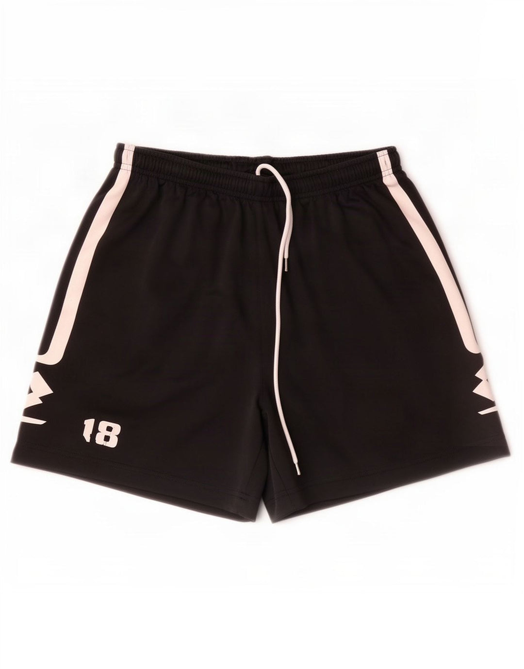 Lotto Short de Sport Homme Noir Moyen Colourblock
