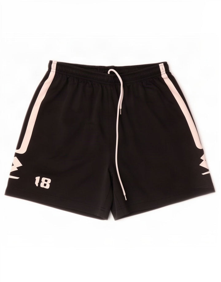 Lotto Short de Sport Homme Noir Moyen Colourblock