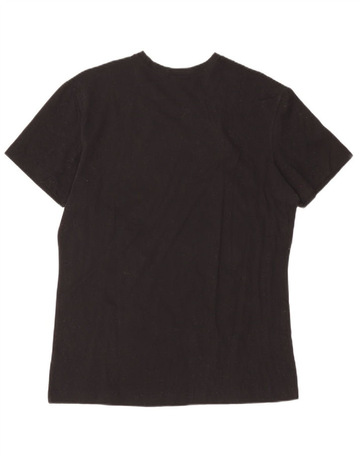 Fila T-Shirt Homme Noir Moyen Coton