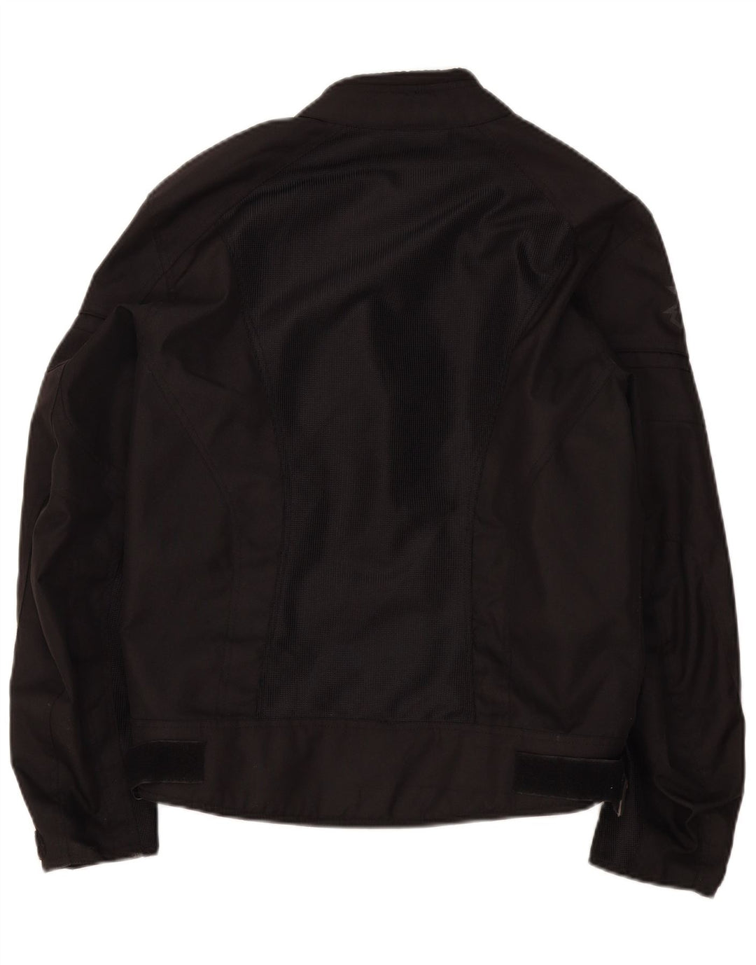 Course Veste Graphique Racer Homme UK 38 Moyen Noir Polyester