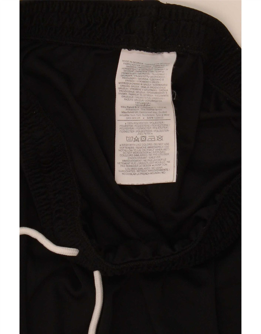 Short de sport Nike Dri Fit pour hommes, grand, noir, polyester