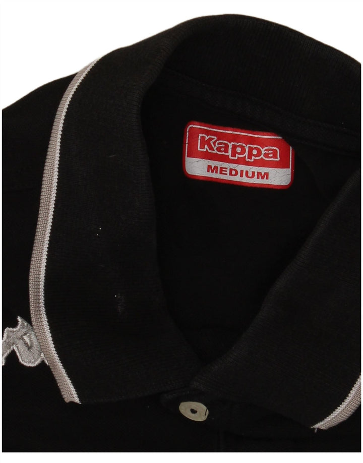 KAPPA Polo Homme Noir Moyen