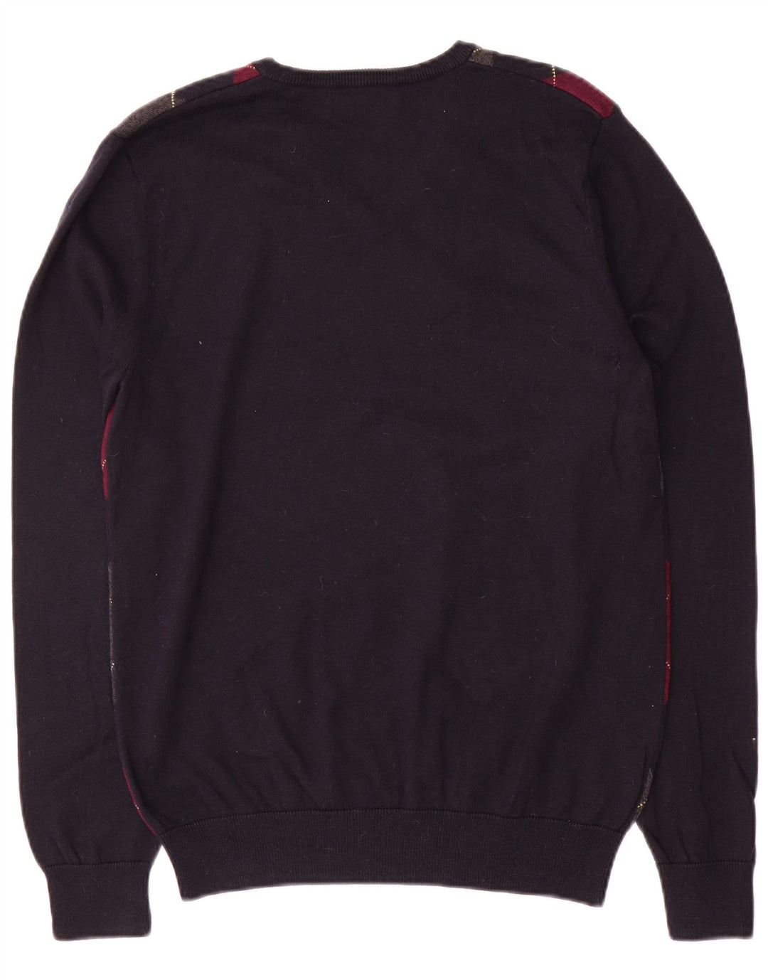 Fred Perry Pull col V Homme Bleu Marine Moyen Argyle/Diamant