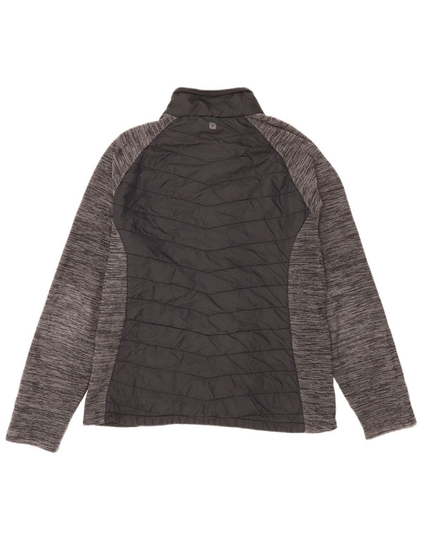 Mountain Warehouse Veste de survêtement pour femme UK 18 XL Nylon moucheté noir