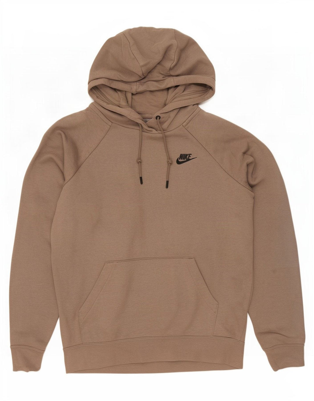 Nike Pull à capuche pour homme Petit coton marron