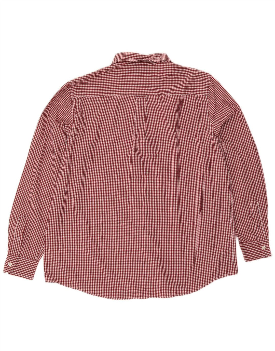 Chaps Chemise Homme XL Rouge Vichy Coton