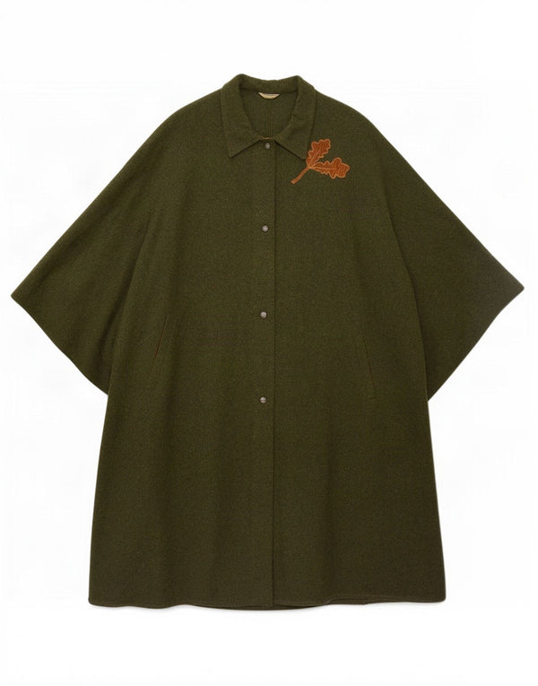 Marella Manteau Cape Femme UK 10 Petit Vert