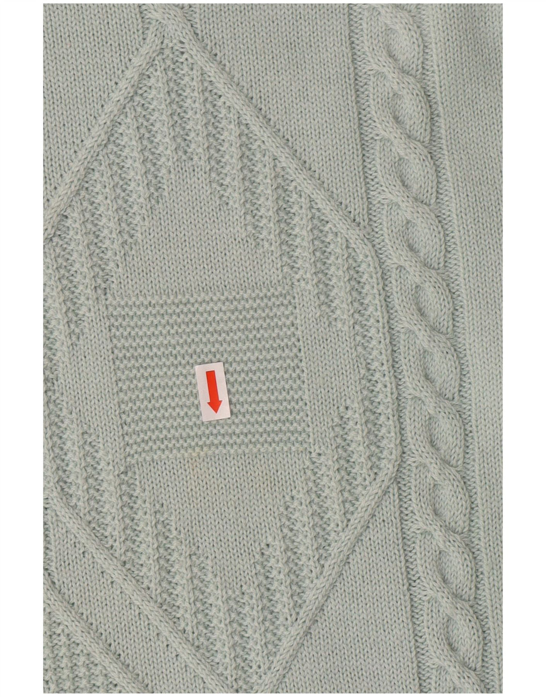 NAVIGARE Pull à col rond pour homme, grand, vert, argyle/diamant, classique