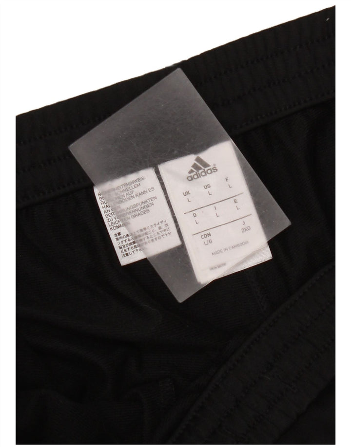 Adidas Pantalon de survêtement pour homme Joggers Large Noir Polyester
