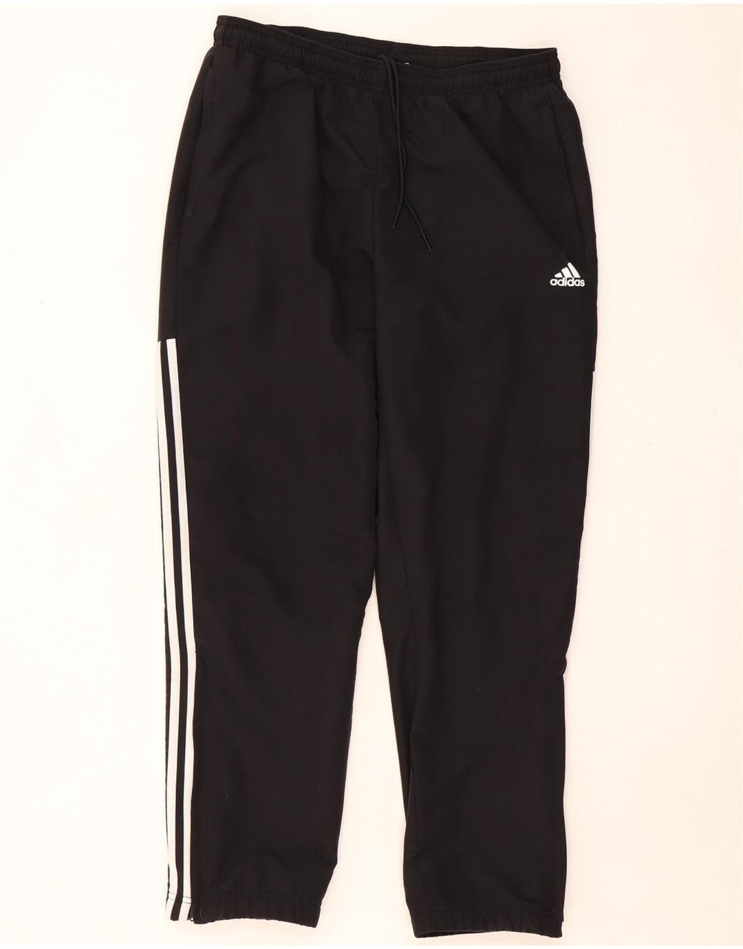 ADIDAS Pantalon de survêtement pour hommes Large Noir Polyester