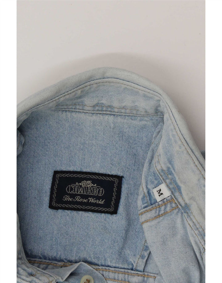 Charro Chemise En Jean Homme Bleu Moyen