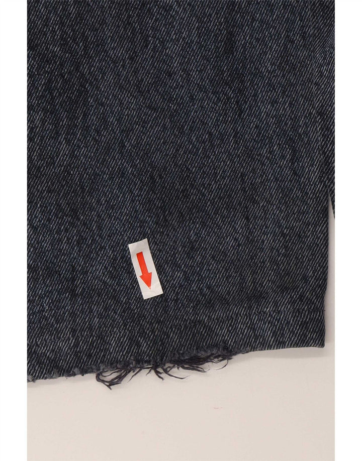Trussardi Jean Droit W42 L28 Bleu Coton Homme