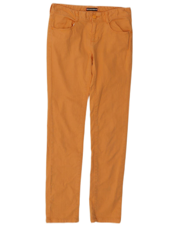 TOMMY HILFIGER Pantalon décontracté skinny pour fille 11-12 ans W25 L27 Orange