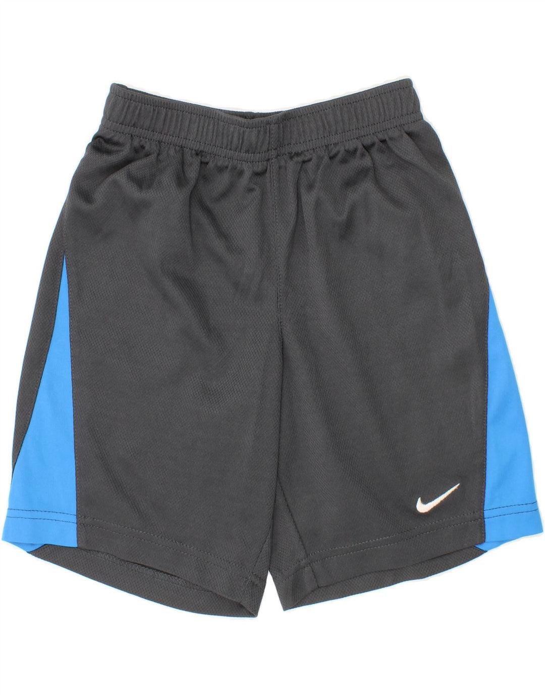 NIKE Boys Sport Shorts 6-7 Years Large  Grey Colourblock Polyester Vintage Nike and Second-Hand Nike from Messina Hembry 