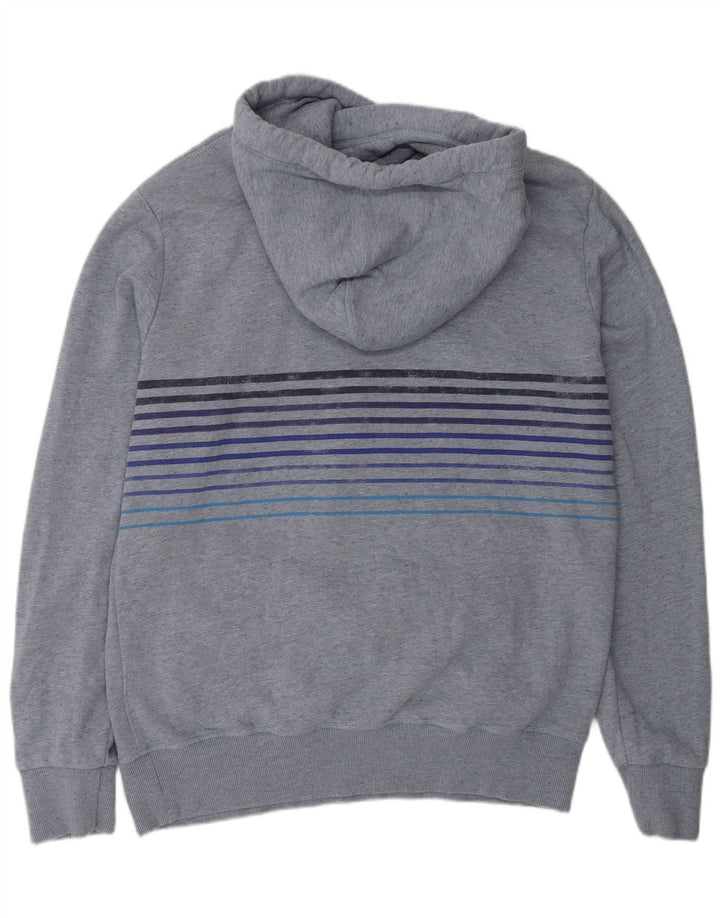 SUPERDRY Pull à capuche graphique pour homme 2XL Bleu Coton
