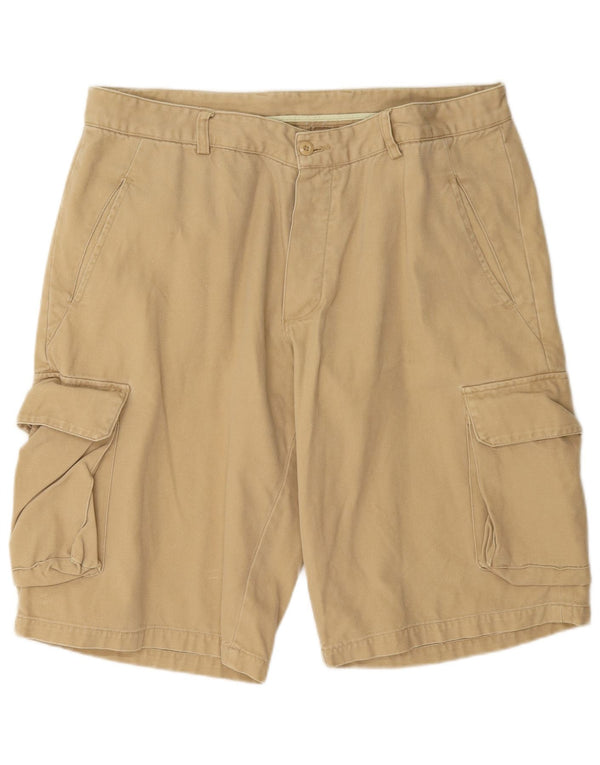 Short Cargo Vintage Homme IT 54 2XL W42 Coton Beige