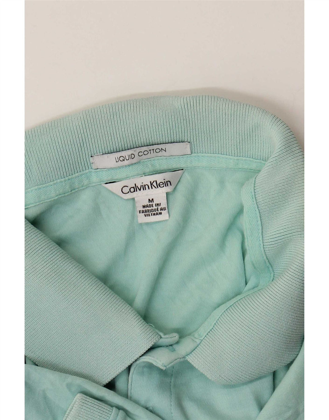 Calvin Klein Polo Homme Turquoise Moyen