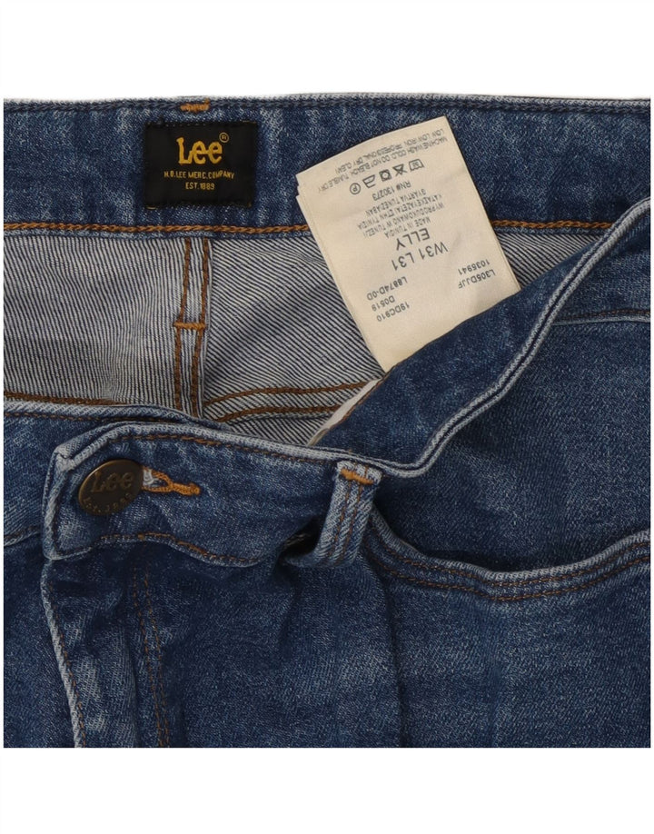 Lee Femme Elly Slim Jeans W31 L28 Bleu Coton Classique